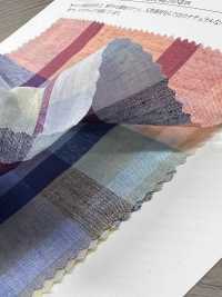 35530 60 Cuadros De Lino/algodón De Un Solo Hilo[Fabrica Textil] SUNWELL Subfoto