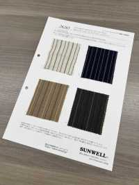 26265 40 Hilos De Algodón Fruncidos De Un Solo Hilo, Rayas Cepilladas[Fabrica Textil] SUNWELL Subfoto