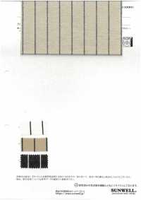 14431 20 Boulette De Algodón/seda De Un Solo Hilo Con Rayas De Nogal[Fabrica Textil] SUNWELL Subfoto