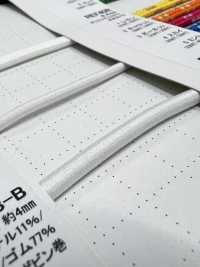 EE400LM8-B Banda Elástica Que Brilla En La Oscuridad, Cuerda Elástica De 3,0 Mm Cordon Subfoto