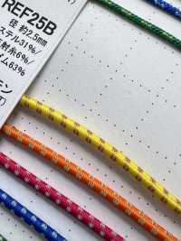 REF25B Banda Elástica Redonda Refre Dot De 1,5 Mm Cordon Subfoto