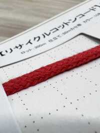 REC33S Cordón De Algodón Reciclado Redondo De 5,0 Mm[Cordón De Cinta De Cinta] Cordon Subfoto