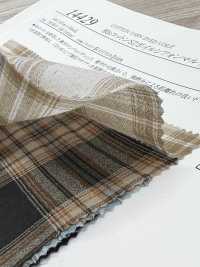 14429 Gasa De Gasa De Algodón De Un Solo Hilo, 80 % Algodón, Talla S, Cuadros Múltiples, Acabado De Triple[Fabrica Textil] SUNWELL Subfoto