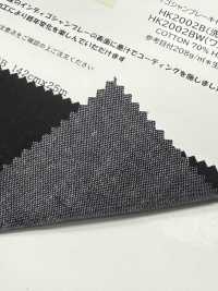 HK2002B Algodón Indio De Cáñamo Loomstate, Chambray índigo, Un Lavado[Fabrica Textil] KOYAMA Subfoto