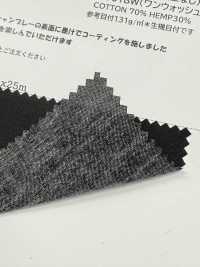 HK2001B Chambray índigo Loomstate, Recubrimiento Con Tinta China, Sin Proceso De Lavado[Fabrica Textil] KOYAMA Subfoto