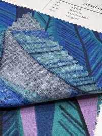 4244 Mantel Elegante Y Relajante Con Hojas De Plátano[Fabrica Textil] VANCET Subfoto