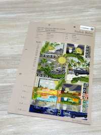 4256 Parche De Tela Ancha Elegante Y Relajante Para La Isla[Fabrica Textil] VANCET Subfoto