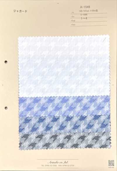 A-1549 Jacquard de pata de gallo
