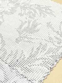 A-1581 Jacquard De Flores Botánicas Estilo Sashiko[Fabrica Textil] ARINOBE Subfoto