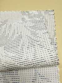 A-1581 Jacquard De Flores Botánicas Estilo Sashiko[Fabrica Textil] ARINOBE Subfoto