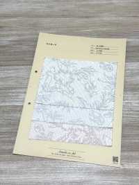 A-1581 Jacquard De Flores Botánicas Estilo Sashiko[Fabrica Textil] ARINOBE Subfoto