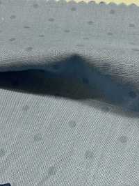 A-1510 Estampado índigo De Flores Y Puntos[Fabrica Textil] ARINOBE Subfoto