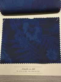 A-1572 Estampado índigo Con Motivos Naturales[Fabrica Textil] ARINOBE Subfoto