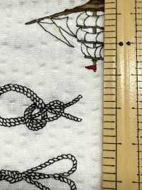 82170 Ripple Cross: El Mar Es La Nostalgia De Un Hombre - Rope & Ship[Fabrica Textil] VANCET Subfoto