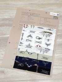 82170 Ripple Cross: El Mar Es La Nostalgia De Un Hombre - Rope & Ship[Fabrica Textil] VANCET Subfoto