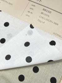 88150 Hilo De 80 Hilos Lawn Con Lunares Aleatorios[Fabrica Textil] VANCET Subfoto