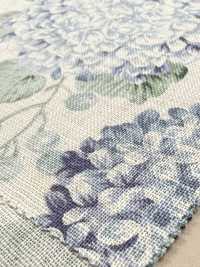 850557 Salón Eslavo De Flores Con Aspecto De Lino, Bola De Nieve[Fabrica Textil] VANCET Subfoto
