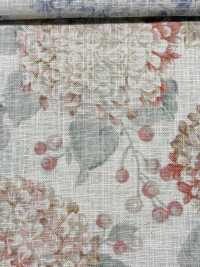 850557 Salón Eslavo De Flores Con Aspecto De Lino, Bola De Nieve[Fabrica Textil] VANCET Subfoto