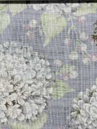 850557 Salón Eslavo De Flores Con Aspecto De Lino, Bola De Nieve[Fabrica Textil] VANCET Subfoto