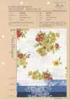 850559 Tipo lino slub Salon De Fleur Petit Bouquet