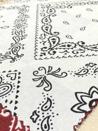 850590 BANDANA DE CUADROS DE Paño Ancho Con Aerografía[Fabrica Textil] VANCET Subfoto