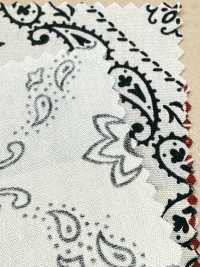 850590 BANDANA DE CUADROS DE Paño Ancho Con Aerografía[Fabrica Textil] VANCET Subfoto