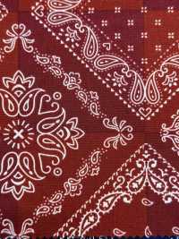 850590 BANDANA DE CUADROS DE Paño Ancho Con Aerografía[Fabrica Textil] VANCET Subfoto