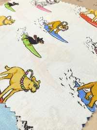 850599 Pop Elegante Y Moderno: Perros Surfistas[Fabrica Textil] VANCET Subfoto