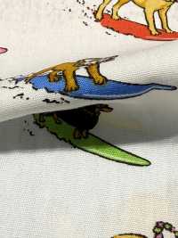 850599 Pop Elegante Y Moderno: Perros Surfistas[Fabrica Textil] VANCET Subfoto