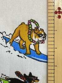 850599 Pop Elegante Y Moderno: Perros Surfistas[Fabrica Textil] VANCET Subfoto