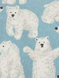 850601 Oxford Denim X Animal = Oso Polar[Fabrica Textil] VANCET Subfoto