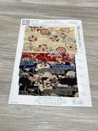 KKP2338-D-KANZESUI Futako Chirimen Kanzesui[Fabrica Textil] Uni Textile(Estudio Komon) Subfoto