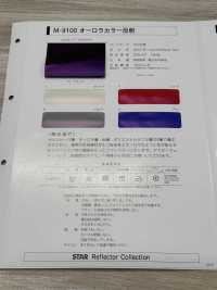 M-9100-PKK M-9100 Aurora Color Roll Ribete Dentado[Cordón De Cinta De Cinta] MARCA ESTRELLA (Hoshika) Subfoto