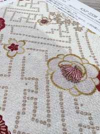 KKP2338-D-HITTASYGT Tejido Futako Chirimen Hikita Sayaya[Fabrica Textil] Uni Textile(Estudio Komon) Subfoto