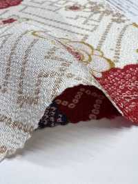 KKP2338-D-HITTASYGT Tejido Futako Chirimen Hikita Sayaya[Fabrica Textil] Uni Textile(Estudio Komon) Subfoto