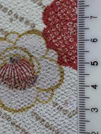 KKP2338-D-HITTASYGT Tejido Futako Chirimen Hikita Sayaya[Fabrica Textil] Uni Textile(Estudio Komon) Subfoto