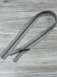 5RGTHOR-OUTLET Cremallera Metálica Talla 5 Plata Antigua Abierta YKK Subfoto