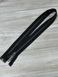 5RGTHOR-OUTLET Cremallera Metálica Talla 5 Plata Antigua Abierta YKK Subfoto