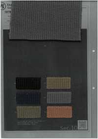 1078609DG Hilo De Extremo Abierto, Tejido De Punto Gofre Apretado Con Acabado Desgastado.[Fabrica Textil] TAKISADA NAGOYA Subfoto