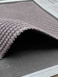 1078609DG Hilo De Extremo Abierto, Tejido De Punto Gofre Apretado Con Acabado Desgastado.[Fabrica Textil] TAKISADA NAGOYA Subfoto