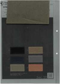 1078610DG Hilo De Extremo Abierto, Punto Acanalado Circular Apretado Con Acabado Desgastado[Fabrica Textil] TAKISADA NAGOYA Subfoto