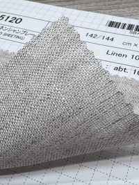 SBA5120 L21/1 Chambray De Lino Francés[Fabrica Textil] SHIBAYA Subfoto