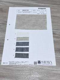 SBA5120 L21/1 Chambray De Lino Francés[Fabrica Textil] SHIBAYA Subfoto