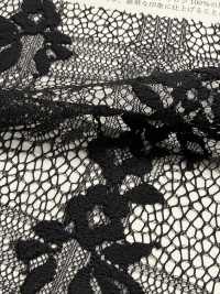 KKF8844-W-1 Encaje Fruncido Suave De Nailon[Fabrica Textil] Uni Textile(Estudio Komon) Subfoto