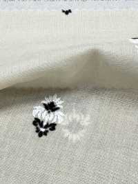 KKH800F-4 80- Algodón Lawn Lawn, Teñido Con Pigmento, Acabado Flocado.[Fabrica Textil] Uni Textile(Estudio Komon) Subfoto