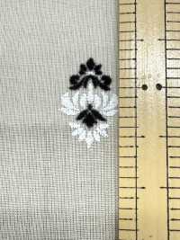 KKH800F-4 80- Algodón Lawn Lawn, Teñido Con Pigmento, Acabado Flocado.[Fabrica Textil] Uni Textile(Estudio Komon) Subfoto