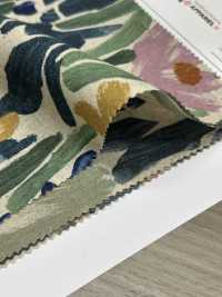 8026-1790-2 Estampado Botánico De Linen Loomstate Art[Fabrica Textil] HOKKOH Subfoto