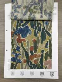 8026-1790-2 Estampado Botánico De Linen Loomstate Art[Fabrica Textil] HOKKOH Subfoto