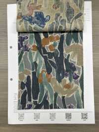 8026-1790-2 Estampado Botánico De Linen Loomstate Art[Fabrica Textil] HOKKOH Subfoto