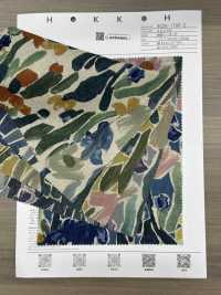 8026-1790-2 Estampado Botánico De Linen Loomstate Art[Fabrica Textil] HOKKOH Subfoto